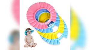 Best Baby Shower Cap for Tear-Free Hair Washing and Fun Bath Time