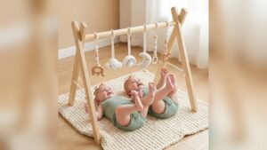 Best Wooden Baby Play Gym for Safe and Stimulating Infant Fun
