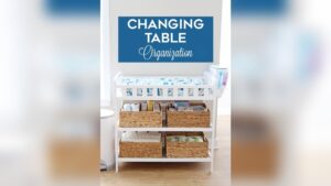 How to Organize Baby Changing Table for Maximum Efficiency